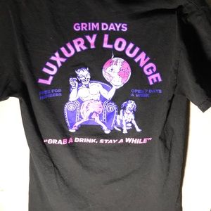 luxury lounge graphic tee